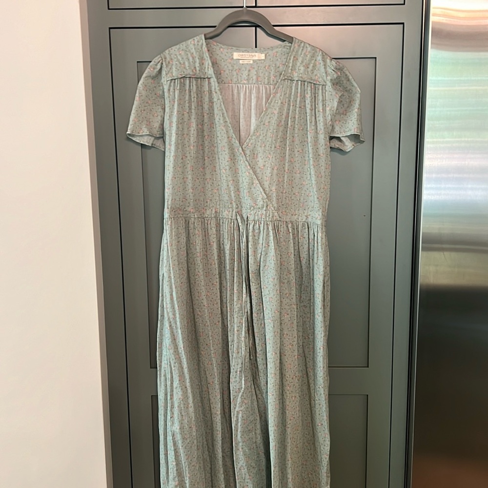 Christy Dawn Dawn Dress Green Size Small EUC